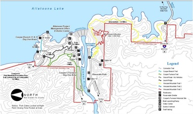 Corp of Engineers Hiking Trails, Lake Allatoona