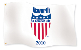 City of Acworth voted all american city for 2010